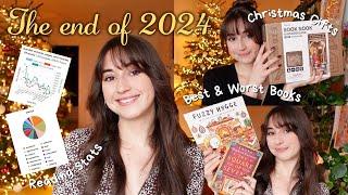 Final video of 2024  Christmas gifts, best & worst books, reading stats & 2025 goals