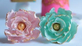 Gumpaste Peony Flower Tutorial