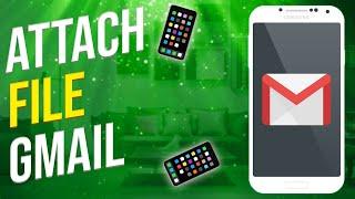 How To Attach File In Gmail (MOBILE)