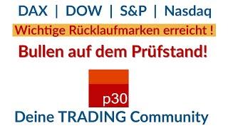 Dax / USA Analyse ab 9.September: Markante Marken erreicht!  Erholung oder droht ein Abverkauf?