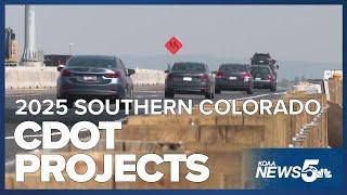 2025 CDOT Projects in Southern Colorado