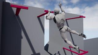 [Unreal Engine] Climbing Animation Pack - Demo Showcase