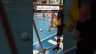 Aquela arbitragem duvidosa no futsal #arbitragem #futsal #futsalbrasil #futebolarte #jogadorcaro