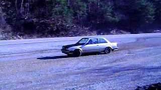 E30 Playin in the gravel pit