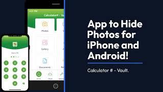 Calculator # – Vault. Hide Photos for iPhone and Android