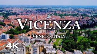 VICENZA  4K Drone Aerial | Regione di Veneto Italy Italia