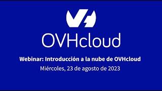 Introducción a la nube de OVHcloud