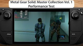 Metal Gear Solid: Master Collection Vol. 1 | Steam Deck (OLED) Performance Test | All games tested