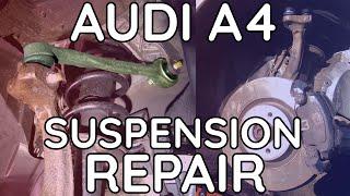 Audi A4/S4 Front Upper Control Arms Replacement - The Damn Pinch Bolt!!