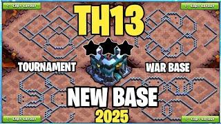 TOP 10 - NEW BEST TH13 WAR BASE LINK 2025 | TH13 ANTI 2 STAR BASE LINK 2025  CLASH OF CLANS