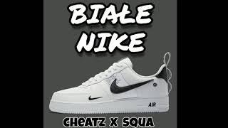 Cheatz x Squa - Białe Nike