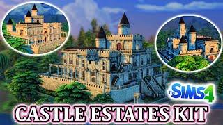 Building a Castle with the Castle Estates Kit | The Sims 4