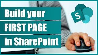 SHAREPOINT intranet - how to build your first modern page - COMPLETE TUTORIAL