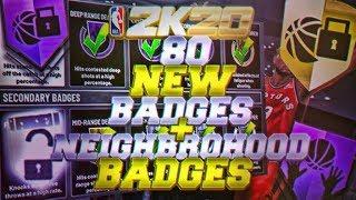 NBA 2K20 80 BADGES! PARK BADGES RETURN!