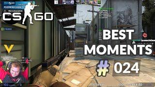 Best Twitch CS:GO Stream Moments: Fails and Wins #24 ft ceh9, qrushcsgo and izakooo