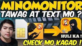 PAANO MALAMAN KUNG MAY NAKA MONITOR SA SIM CARD MO ! 100% LEGIT !