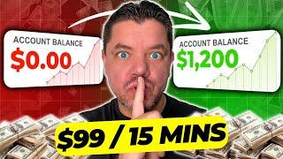 Make $99 in 15 Minutes With Affiliate Marketing | Passive Income With No Money or Skill