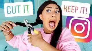 I Let My Instagram Followers Control My Life For A Day! | MyLifeAsEva