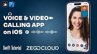 Video Calling app on iOS using ZEGOCLOUD API | Swift Tutorial