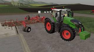 Fendt 1050 Vario & Horsch Cruiser 12 XL cultivation for sowing soybeans