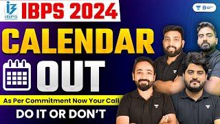 IBPS Calendar 2024-25 | IBPS Calendar 2024 Out  | Upcoming Bank Exams 2024 | Team AVP