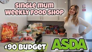 WEEKLY FOOD SHOP HAUL AS A SINGLE MUM #12