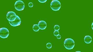 Free Download Soap Bubble Animation Video Green Screen Background HD