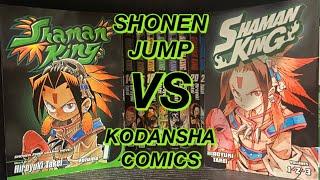 SHAMAN KING - Shonen Jump VS Kodansha Detailed Manga Comparison