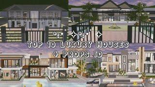 TOP 10 AESTHETIC HOUSES + PROPS ID | SAKURA SCHOOL SIMULATOR