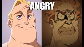 Mr.Incredible Becoming Angry Animated