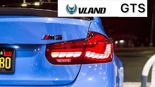 VLAND OLED GTS TAIL LIGHTS INSTALLED ON MY BMW F80 M3, DIY ( Fits 4 Series F30/F36/F82)