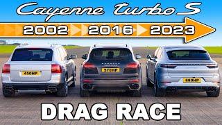 Every Cayenne Turbo DRAG RACE