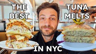 7 MUST EAT Tuna Melts in NYC! | Jeremy Jacobowitz