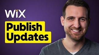 How to Update Website on Wix
