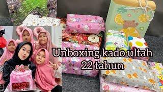 Unboxing kado my birthday 