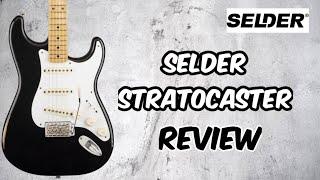 Selder Stratocaster ( Black & White ) Review | JL Guitar Music