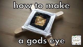 How to Make a God’s eye | Step by Step | Art for Kids