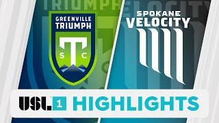 03.09.2024 | Greenville Triumph SC vs. Spokane Velocity - Game Highlights