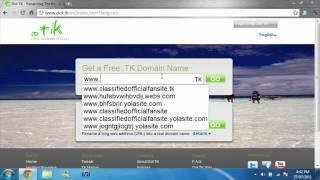 How To Change Your Domain Name To .Tk