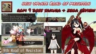 toram online - new update road of megiston (rom) 9 boss sakura & zega + gemrun - yusagi