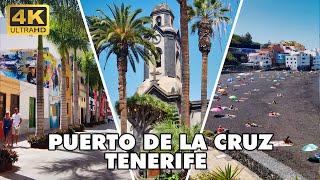 PUERTO DE LA CRUZ -  Tenerife Spain  | TOP Places and Beaches ️ | FULL TOUR [4K UHD]