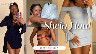 HAUL DA SHEIN || 200€ em compras, provador, opiniões e vestidos LINDOS