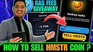 Hamster Kombat Withdraw NOW | Hamster Kombat Sell Coins | Hamster Kombat Ton Gas Fees Giveaway