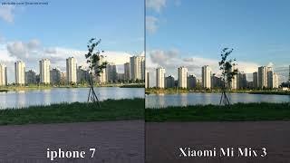 Xiaomi Mi Mix 3 vs iPhone 7 - Camera Comparison (UHD 4K 3840x2160 | 30fps)