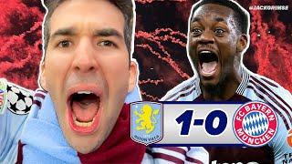 I WATCHED ASTON VILLA WIN VS BAYERN MUNICH 