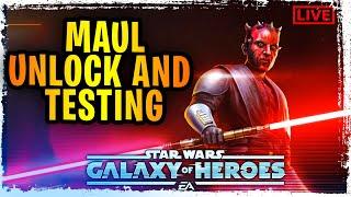 7 STAR MAUL UNLOCK + TESTING LIVE - Lord Vader Finally Not Trash? - Double Grand Arena Championship