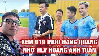 XEM U19 INDONESIA ĐÁNH BẠI THÁI LAN VÔ ĐỊCH U19 ĐÔNG NAM Á, CHỢT NHỚ HLV HOÀNG ANH TUẤN