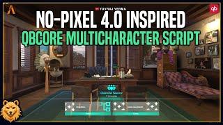 [QBCore] NoPixel 4.0 Inspired Multicharacter Script | FiveM Multicharacter | Free QBCore Script