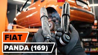 How to change rear shock absorber on FIAT PANDA (169) [TUTORIAL AUTODOC]