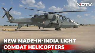 Made-In-India Light Combat Helicopter (LCH) Inducted By Air Force